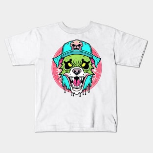 Tropical Dog Kids T-Shirt